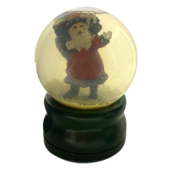 Musical Snow Globe Santa w/Sack of Toys Plays "Santa Claus is Coming to Town" - Picture 1 of 8